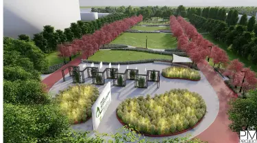 Lokalizacja Kępy Mieszczańskiej